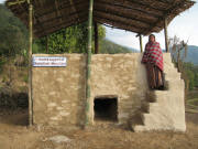 One of the new kilns funded by the Phoenix Fund.